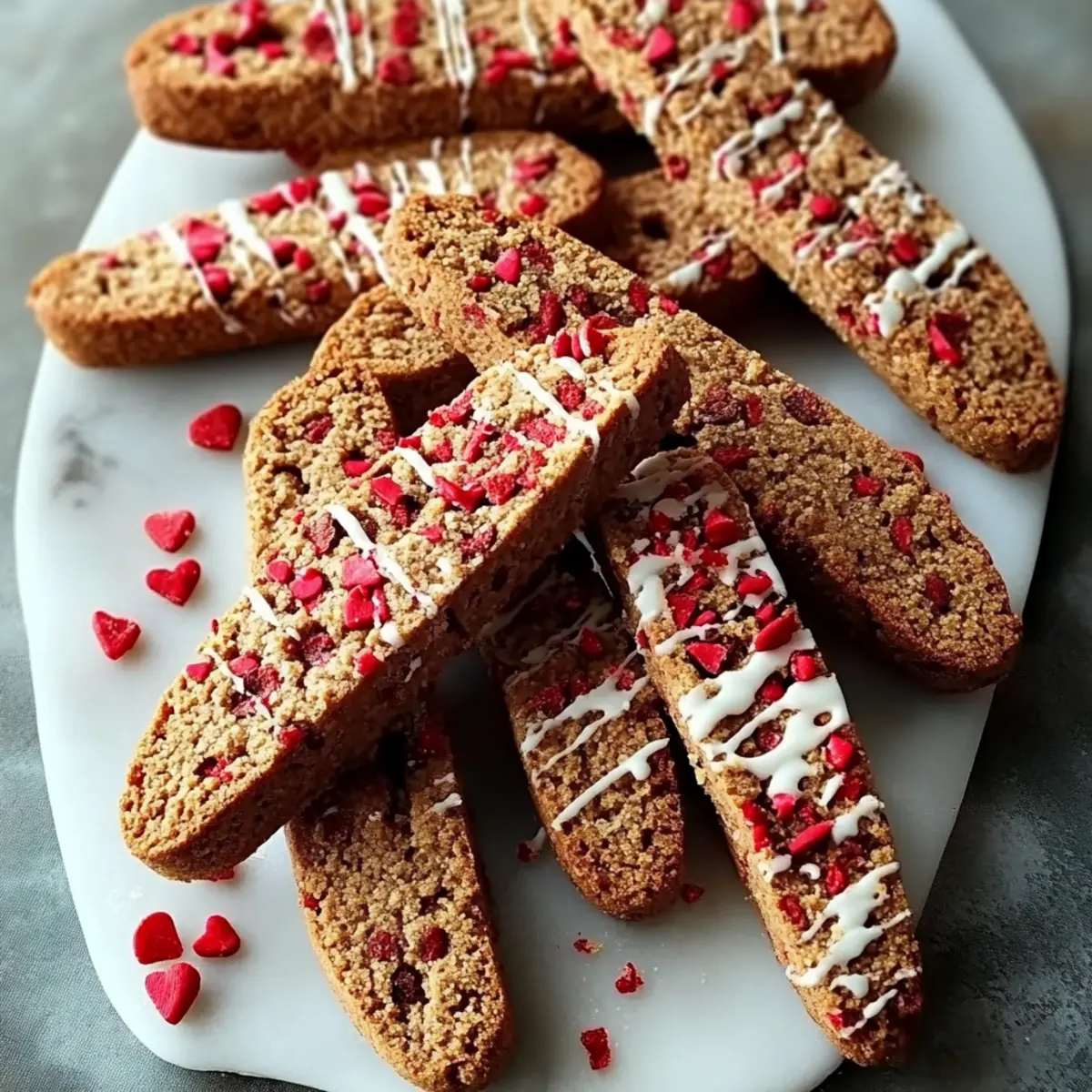 Cinnamon Red Hot Biscotti Cookies