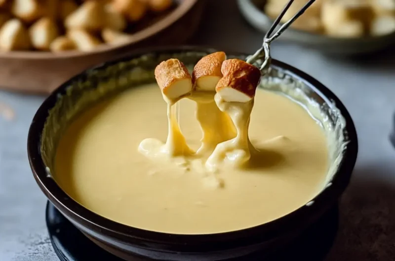 Vegan Cheese Fondue