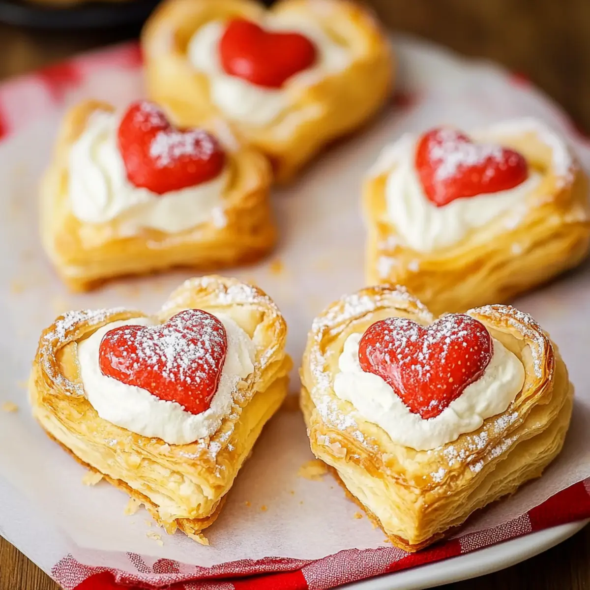 Puff Pastry Hearts