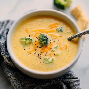 Broccoli Cheddar Soup