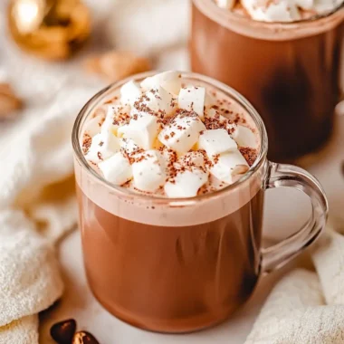 Nutcracker Hazelnut Hot Chocolate