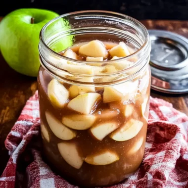 Homemade Apple Pie Filling
