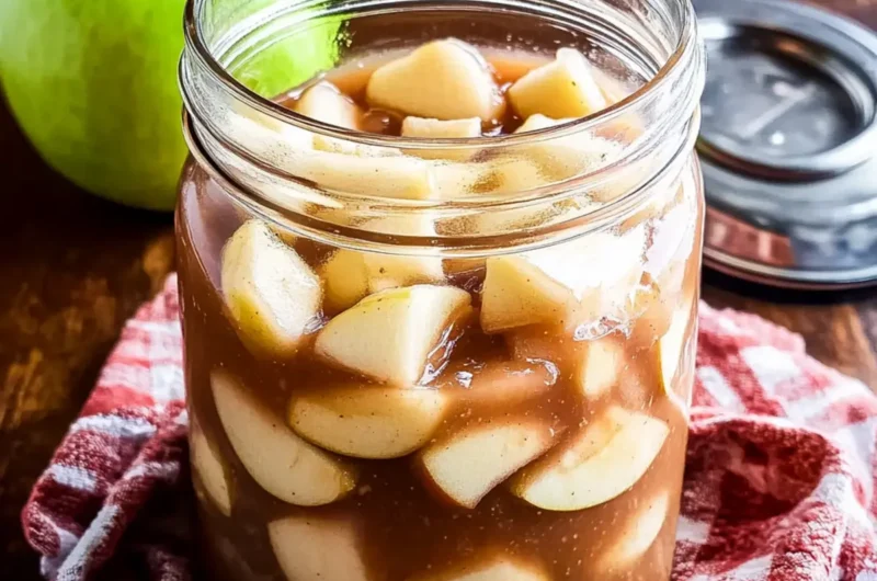 Homemade Apple Pie Filling