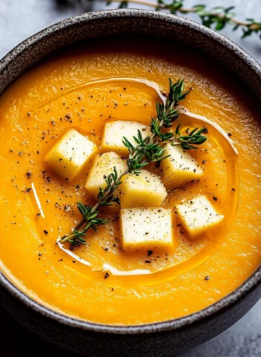 Butternut Squash and Apple Soup
