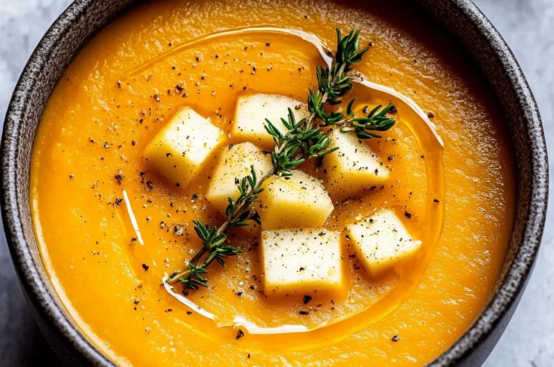 Butternut Squash and Apple Soup