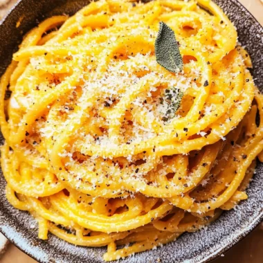 Pumpkin Cacio e Pepe
