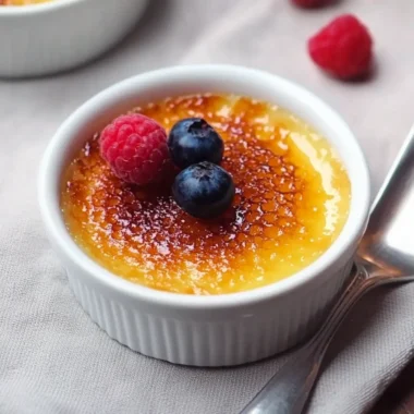 Crème Brûlée