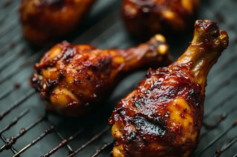 Crunchy BBQ Chicken Legs