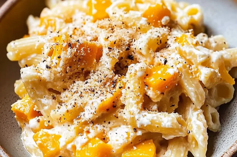 Butternut Squash Ricotta Pasta