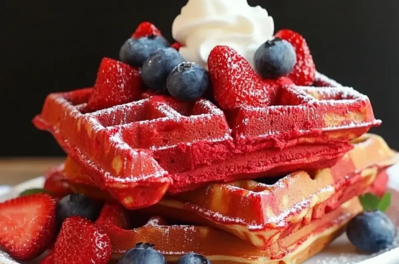 Red Velvet Waffles