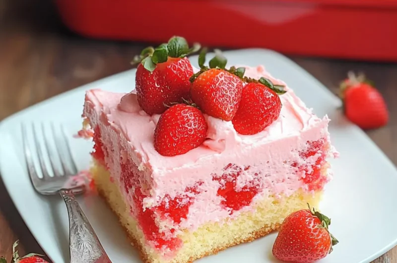 Strawberry Sheet Cake