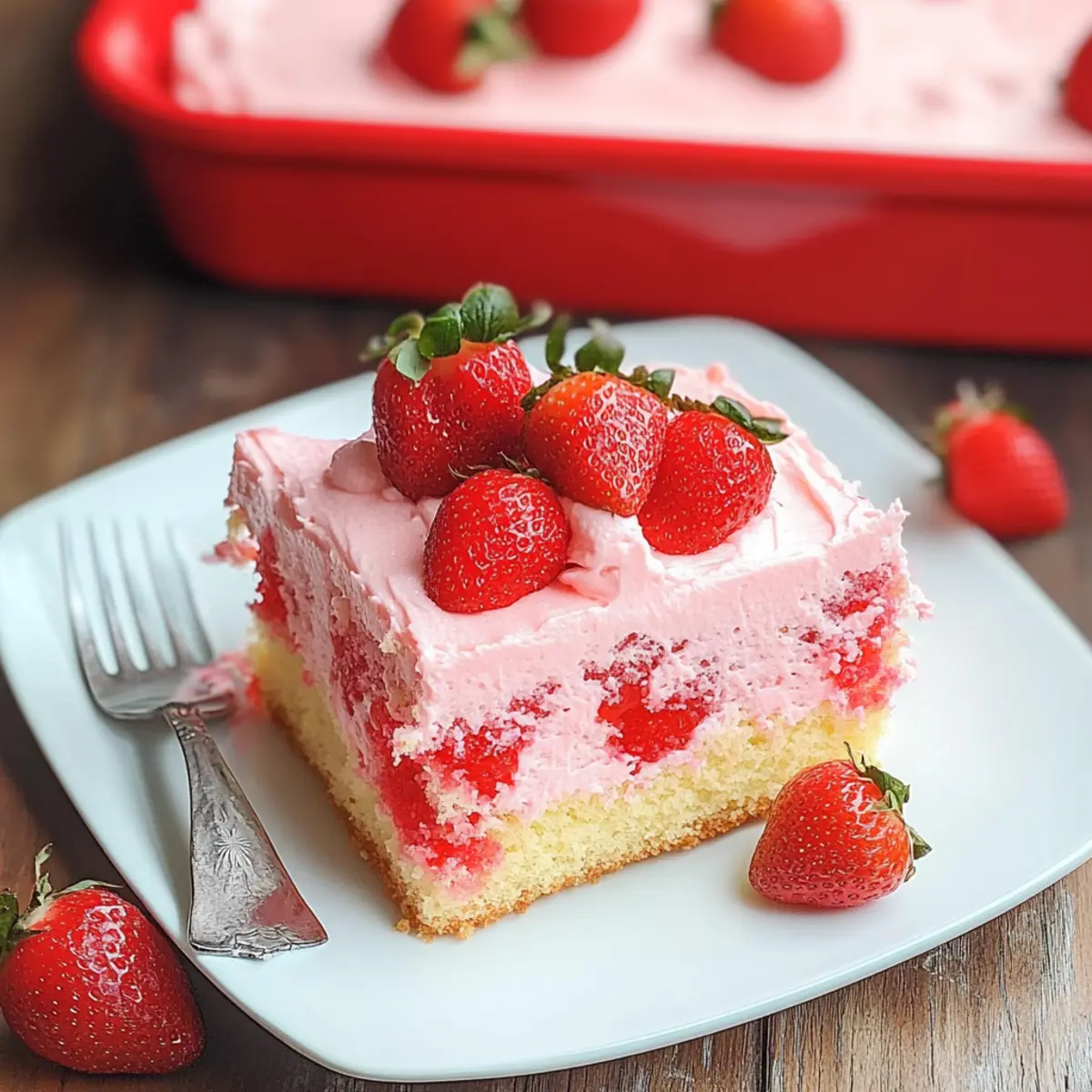 Strawberry Sheet Cake