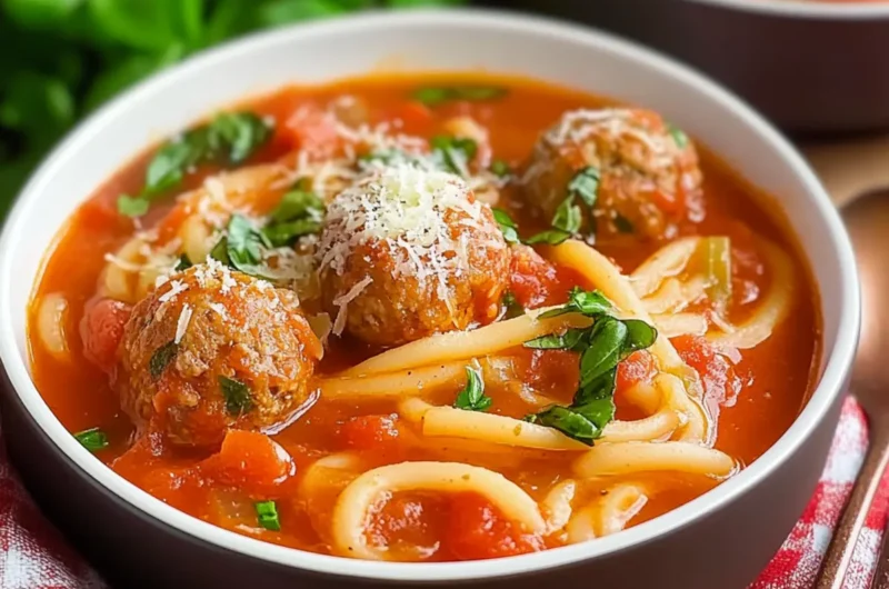 Italian Meatball Soup