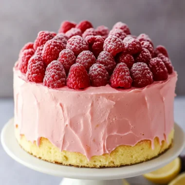 Lemon Raspberry Cake