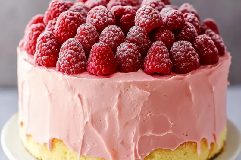 Lemon Raspberry Cake