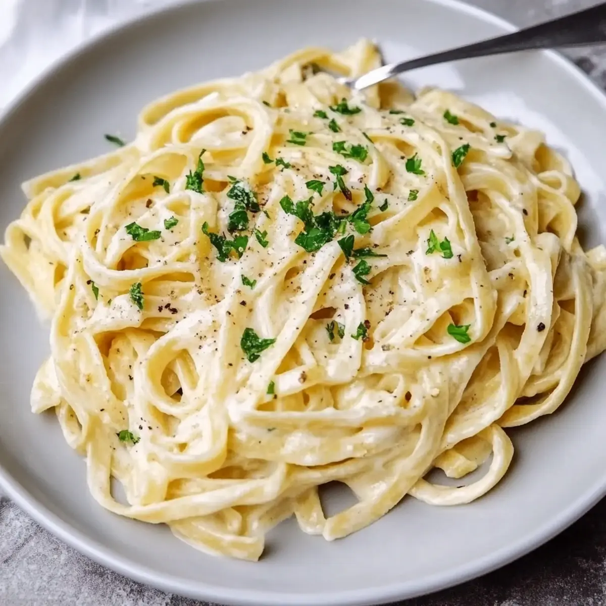 Fettuccine Alfredo