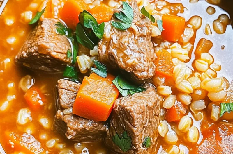 Beef and Barley Soup