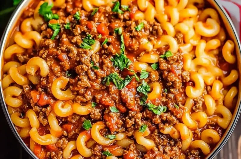 Sloppy Joe Pasta