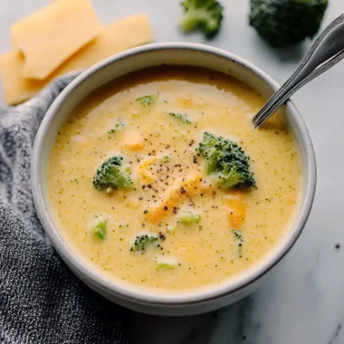 Broccoli Cheddar Soup