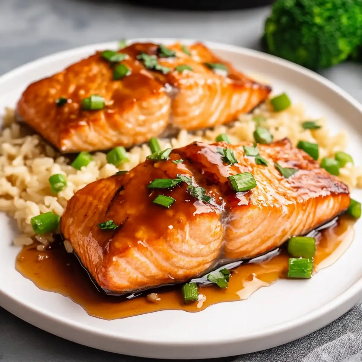 Honey Glazed Salmon