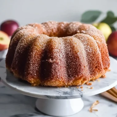 Apple Cider Donut Cake