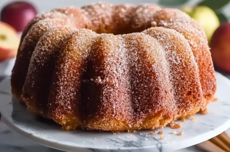 Apple Cider Donut Cake