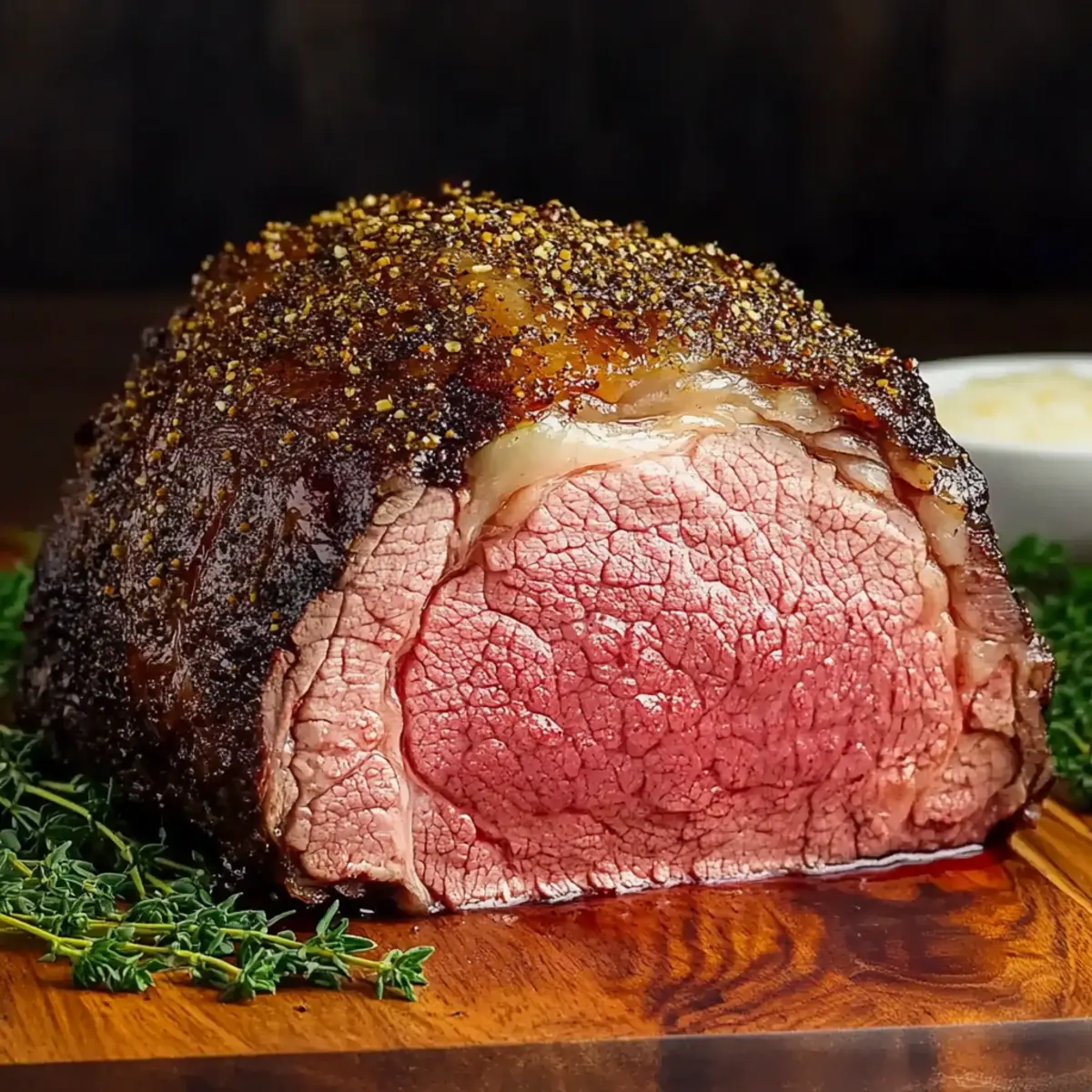 Cowboy Butter Prime Rib