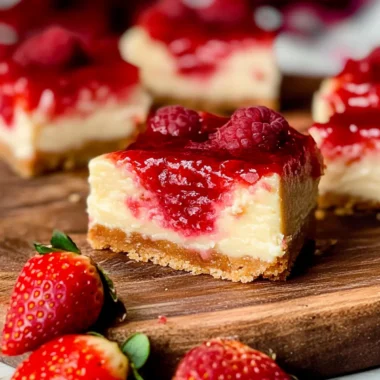 Strawberry Cheesecake Bars