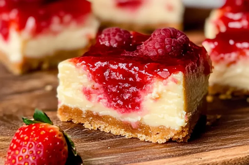 Strawberry Cheesecake Bars