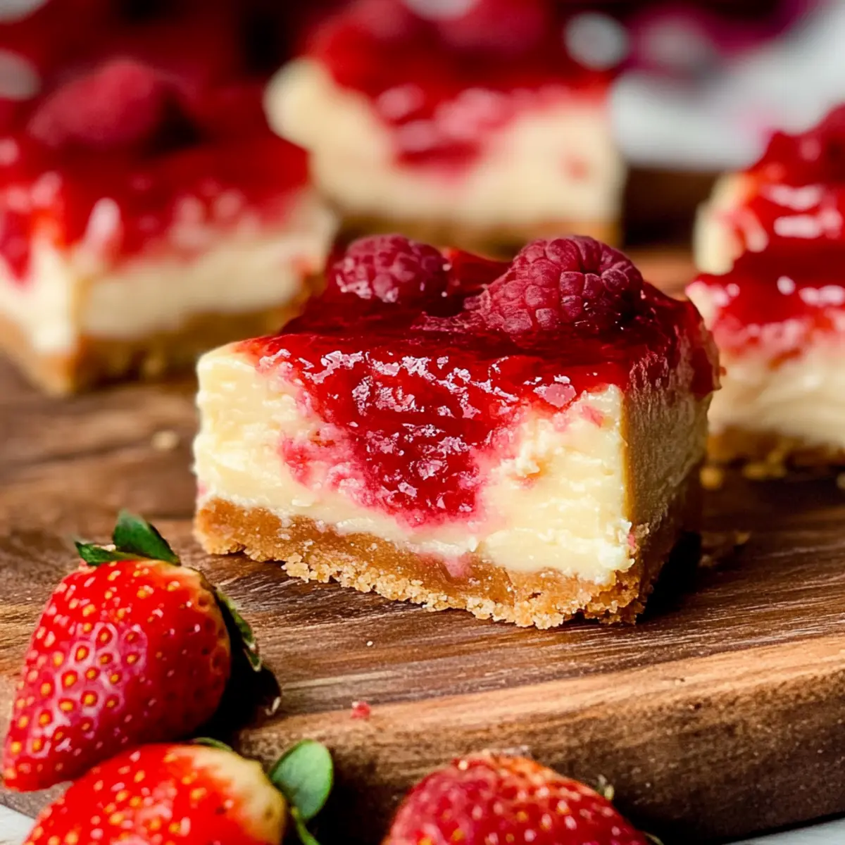 Strawberry Cheesecake Bars