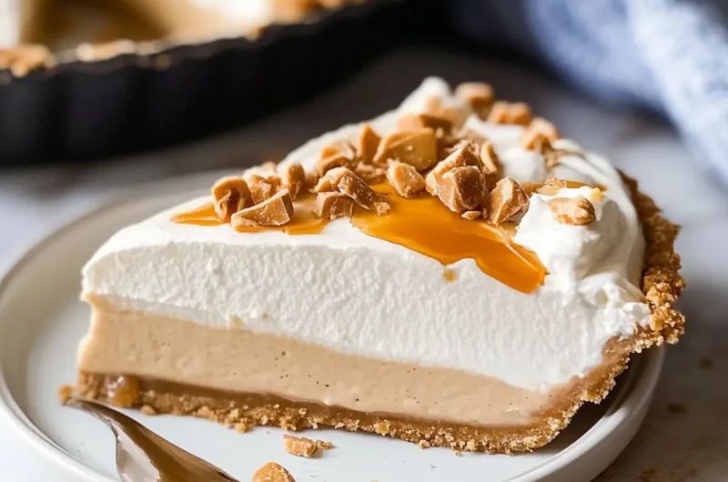 No Bake Butterscotch Pie