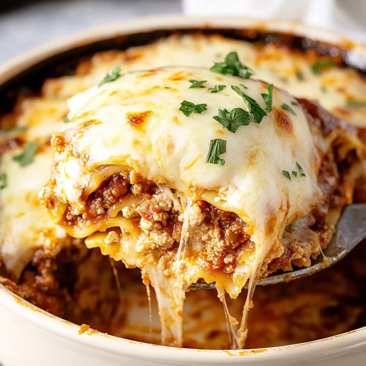 Crockpot Lazy Lasagna