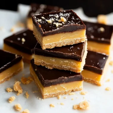 Millionaire Shortbread Bars