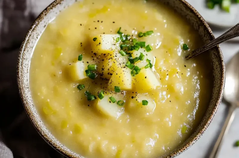 Vegan Potato Leek Soup