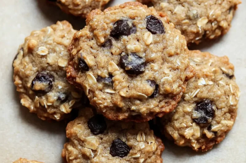 Chewy Oatmeal Raisin Chocolate Chip Cookies