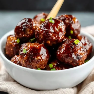 Sweet and Spicy Meatballs
