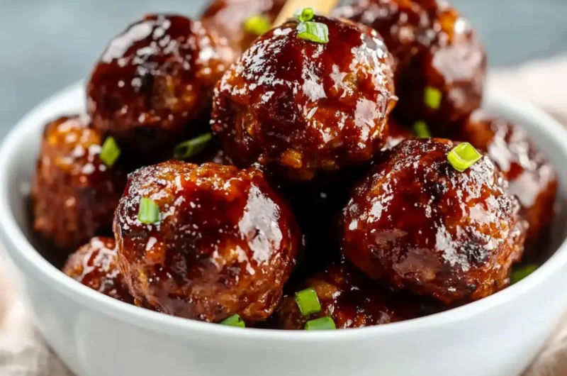 Sweet and Spicy Meatballs