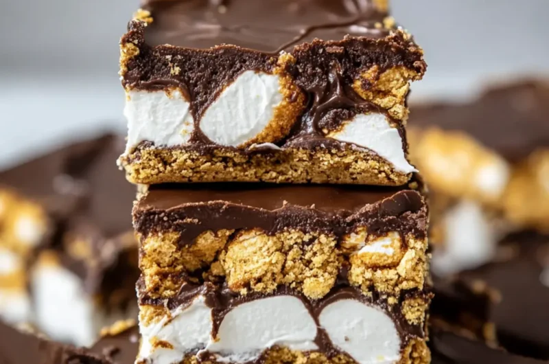 No Bake S’mores Bars