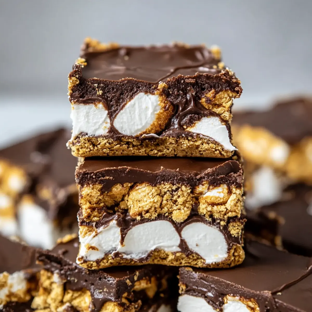No Bake S’mores Bars