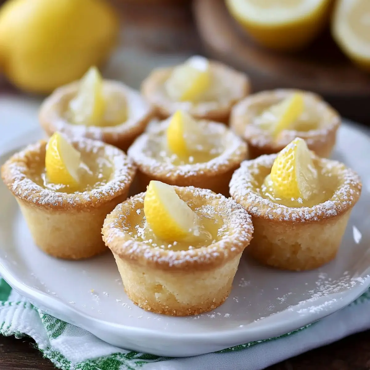 Lemon Cookie Cup