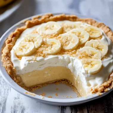 Banana Pudding Pie