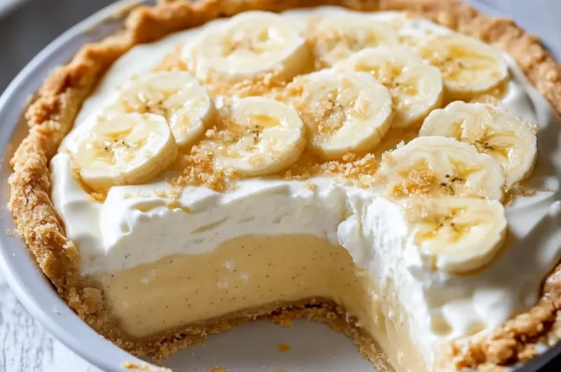 Banana Pudding Pie