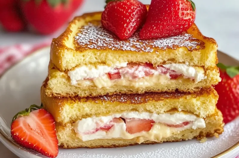 Cream Cheese Stuffed French Toast