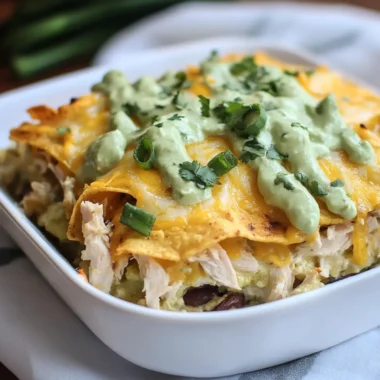 Chicken Tortilla Casserole