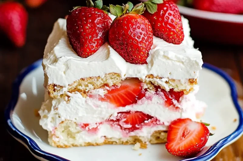 Strawberry Icebox Cake